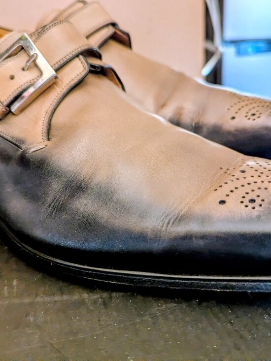 Magnanni Other - MAGNANNI Single Strap Two Tone Men;s Shoes  Size 10 1/2